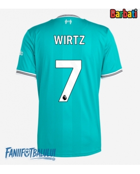 Liverpool Florian Wirtz #7 Tricou Fotbal Replică 2025-26 Barbati Treilea